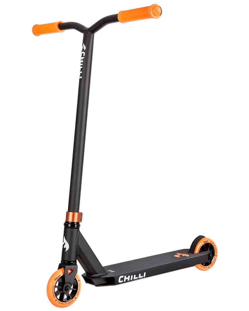 CHILLI PRO SCOOTER Stunt Roller Scooter BASE Scooter black/orange Park Kick 