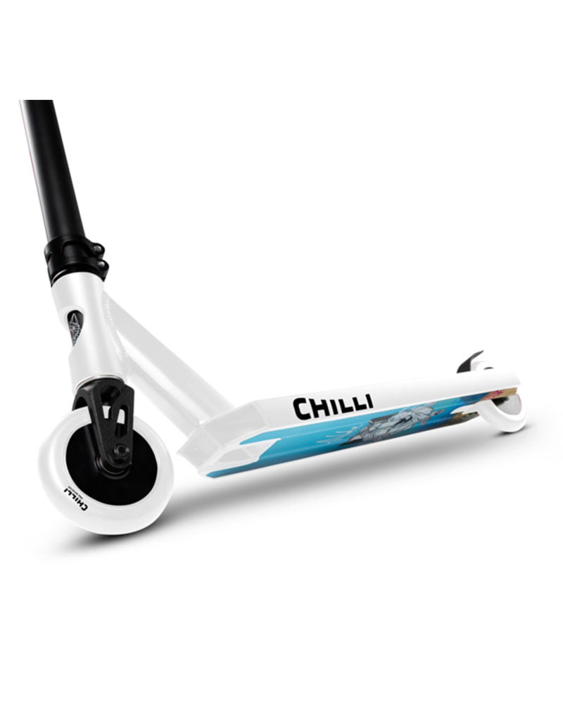 CHILLI PRO SCOOTER Stunt Roller Scooter ARCHIE COLE Scooter white Park Kick