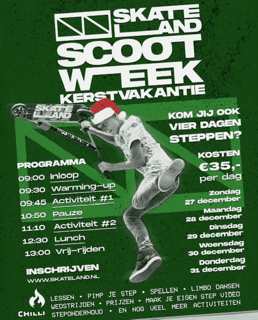 Christmas Scootweek Skateland