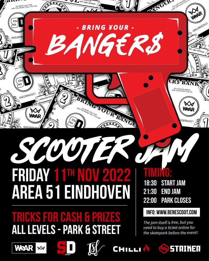 Bring your Bangers Scooter Jam 2022 NL