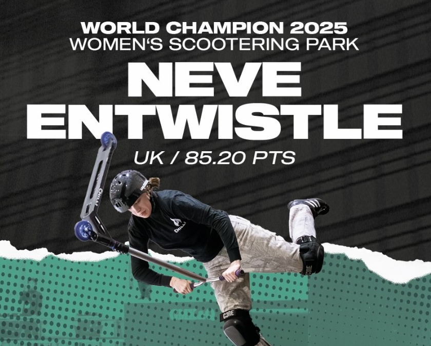 World Championship in Japan – Neve Entwistle is worldchampion!
